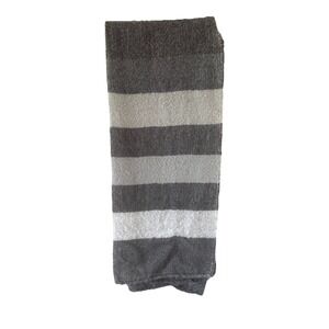 Aerie Blanket Scarf Adult One Size Gray Plaid Brushed Fuzzy Soft Wrap Shawl